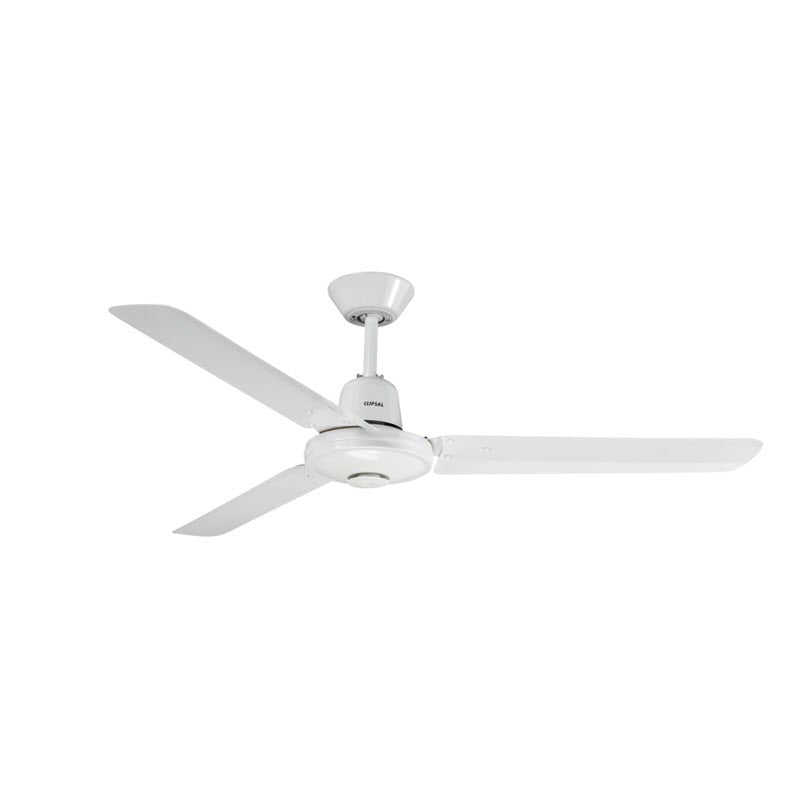 Clipsal Airflow Ceiling Sweep Fan 3 Aluminium Blades 1200mm | White Electric | P3HS1200AL-WE