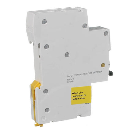 Clipsal Resi MAX RCBO SLIM 1PN 16A C curve 30mA Type A 4500A | White | RCBE216/30S