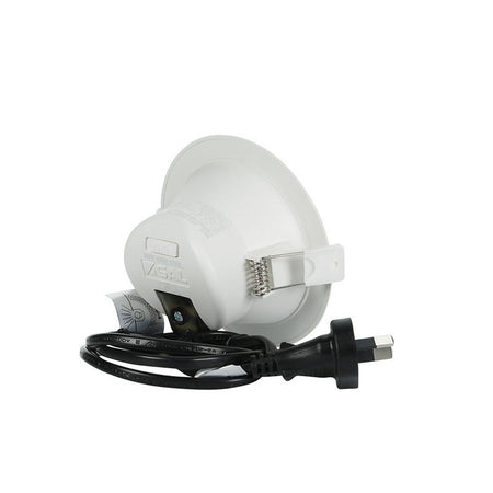 SAL Wave LED Downlight 8W 3-4-57K 92mm Dimmable | White | S9065TC-WH