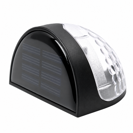 Sparky Stock Solar LED Wall Light | Black | SS-SOLAR-WALL-001