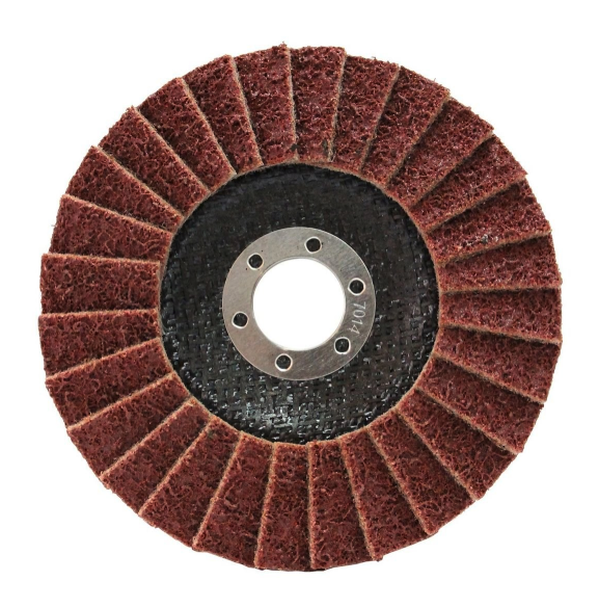 Josco 125mm Medium Poly Flap Disc - Red - JPD125M