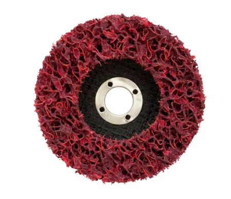 Josco 100mm Multi Strip Grinder Discs | Black / Red | JSD100R