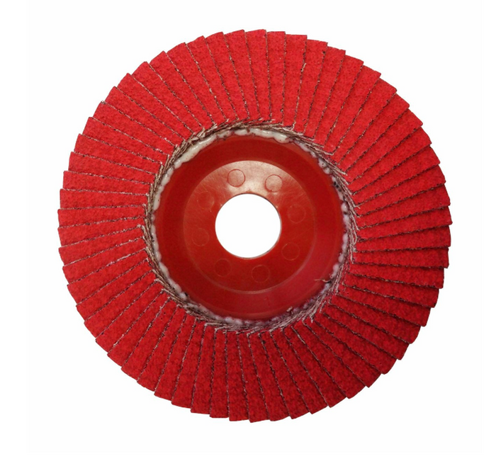 Josco 127mm 40g Ceramic Flap Disc | Red | JDC12740