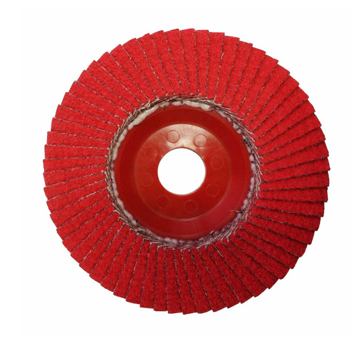Josco 127mm 80g Ceramic Flap Disc | Red | JDC12780