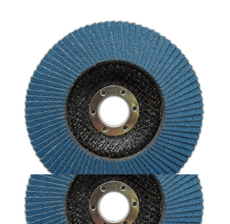 Josco 125mm 80 Grit Abrasive Flap Disc | Blue | BDZ12780