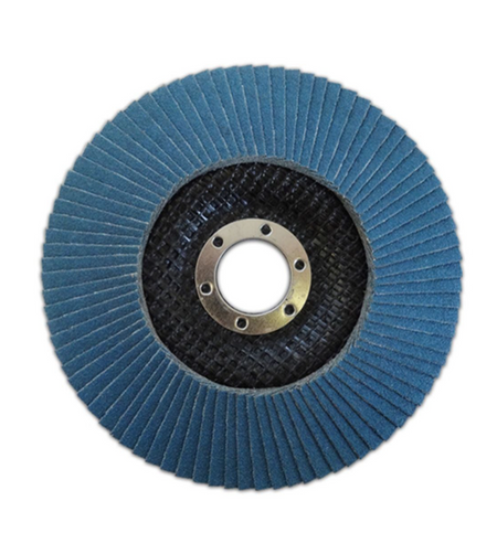Josco 125mm 120g Extra Fine Abrasive Flap Disc | Blue | BDZ127120