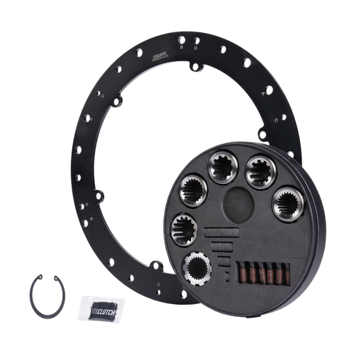 UniClutch 240mm Flex Fitment Kit | Black | UCFK10336-A-002