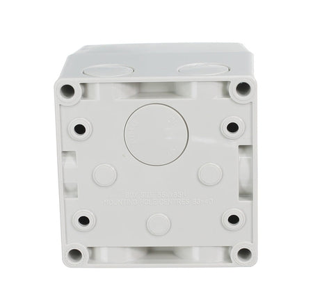 Clipsal Weathershield Switch 1-Gang, 1 Pole, 20A/16AX, 250VAC, IP66 | Chemical Resistant Grey | WHA120-RG