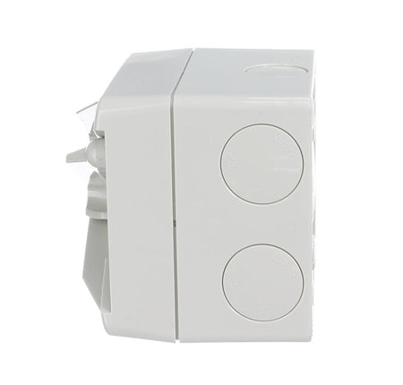 Clipsal Weathershield Switch 1-Gang, 1 Pole, 20A/16AX, 250VAC, IP66 | Chemical Resistant Grey | WHA120-RG