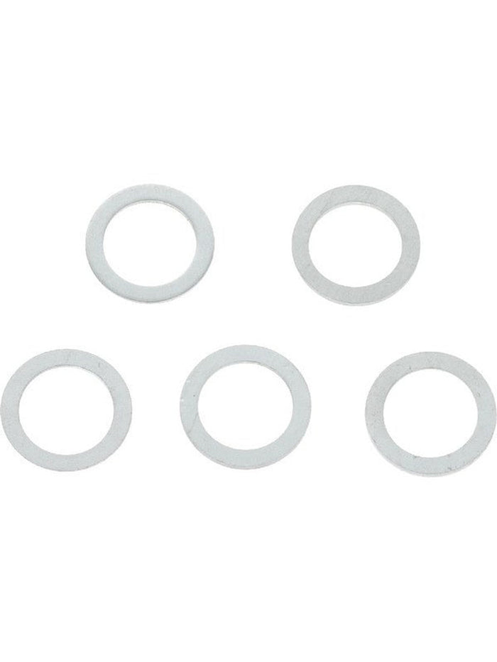 Aunger 14mm Aluminium Sump Plug Washers 5-Pack | Silver | ASPW13