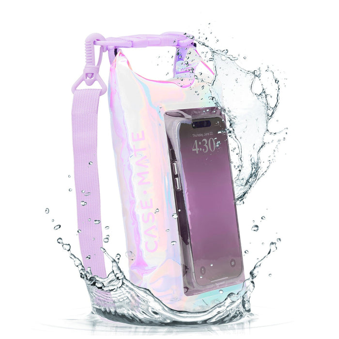 Case-Mate Waterproof Phone Dry Bag 2L | Soap Bubble / Iridescent | CM052390