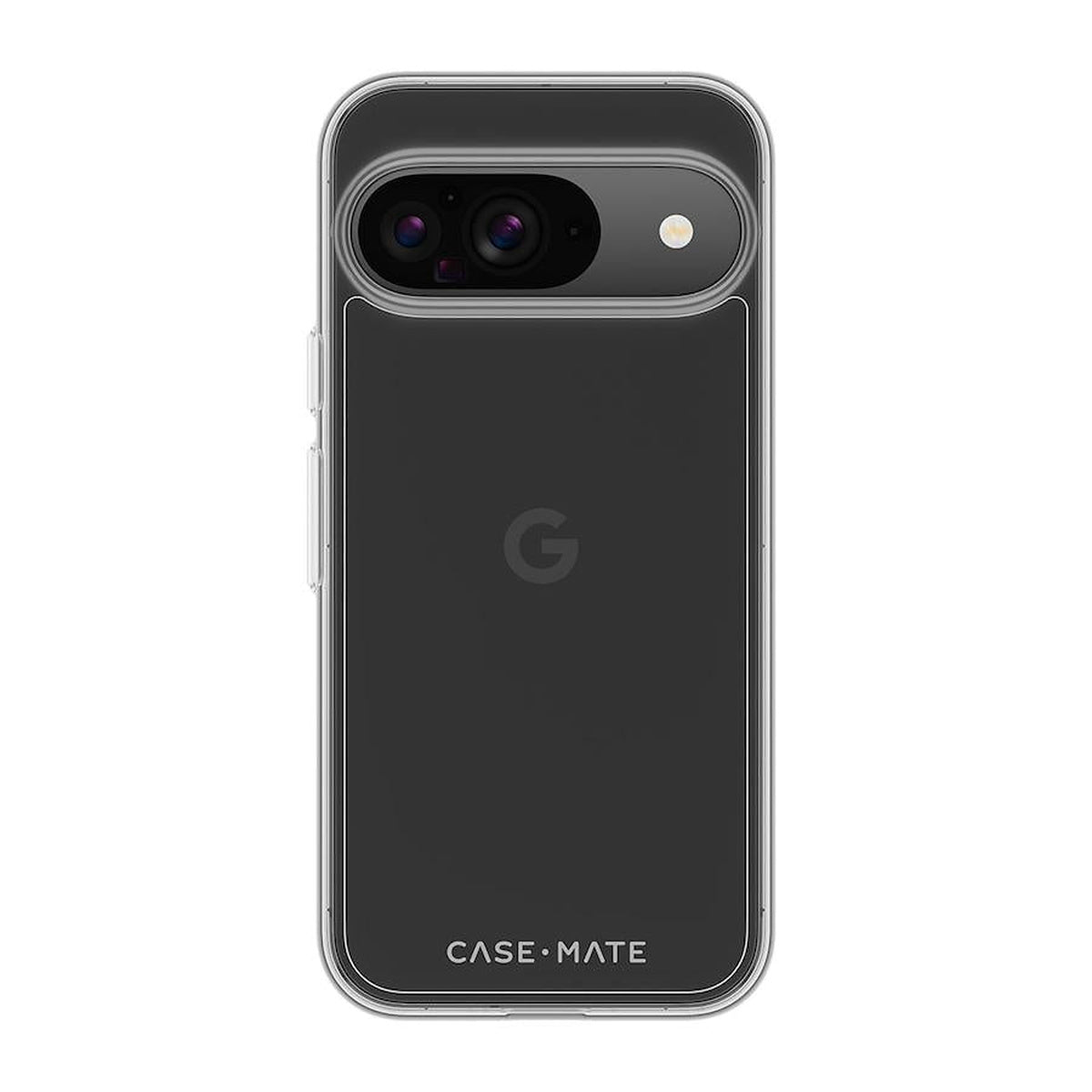 Case-Mate CM053934 Tough Clear case for Google Pixel 9 / 9 Pro, rear view; phone not included