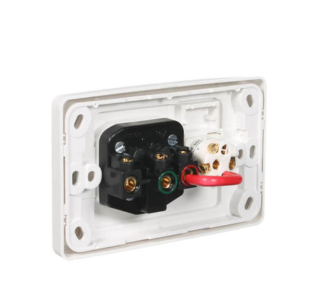 Clipsal 2000 Series 20A Single Power Point | White Electric | 2015/20-WE