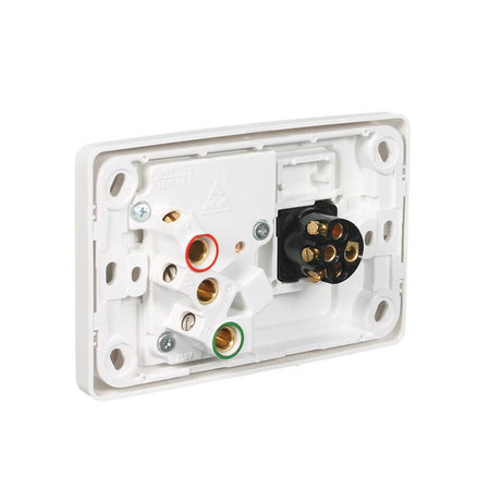 Clipsal 2000 Series 10A Single Power Point with Extra Switch | White Electric | 2015X-WE