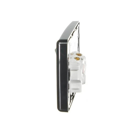 Clipsal 2000 Series 10A Double Power Point | Black | 2025-BK