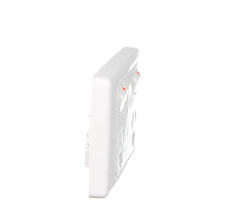 Clipsal 2000 Series Double Pole Double Power Point 10A 250V Horizontal | White Electric | 2025D-WE