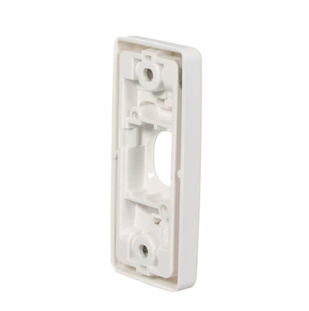 Clipsal 2000 Series 1 Gang Architrave Grid & Surround | White Electric | 2031-WE