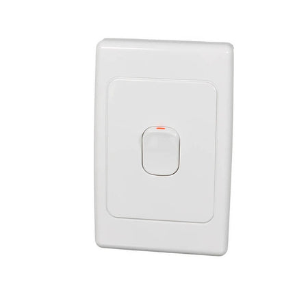 Clipsal 2000 Series 32A Double Pole Cooker Switch | White Electric | 2031D32-WE
