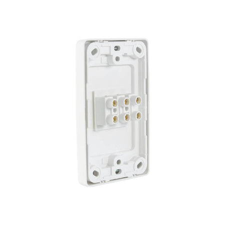 Clipsal 2000 Series Blank Plate with 30A Terminal Block | White Electric | 2031VXCB-WE