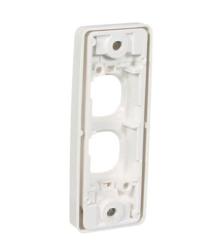 Clipsal 2000 Series 2 Gang Architrave Grid & Surround | White Electric | 2032-WE