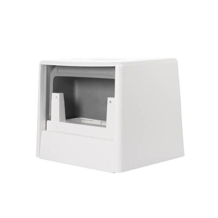 Clipsal Floor Outlet Housing for 2 Standard Plates | White Electric | 224/1-WE