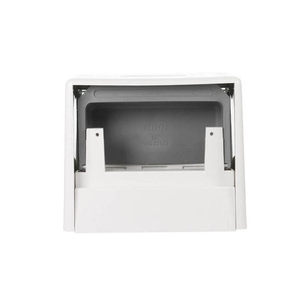 Clipsal Floor Outlet Housing for 2 Standard Plates | White Electric | 224/1-WE