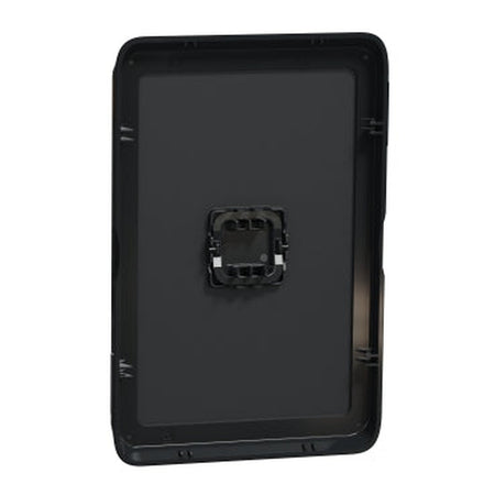 Clipsal Iconic 1 Gang Switch Plate Skin | Extra Black | 3041C-XB