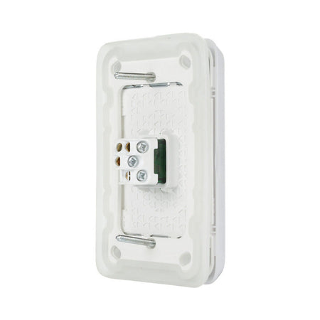 Clipsal Iconic 1 Gang IP44 Vertical Switch 10AX | Vivid White | 3041V44-VW