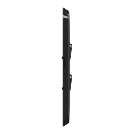 Clipsal Iconic 2 Gang Switch Plate Skin Horizontal/Vertical | Extra Black | 3042C-XB