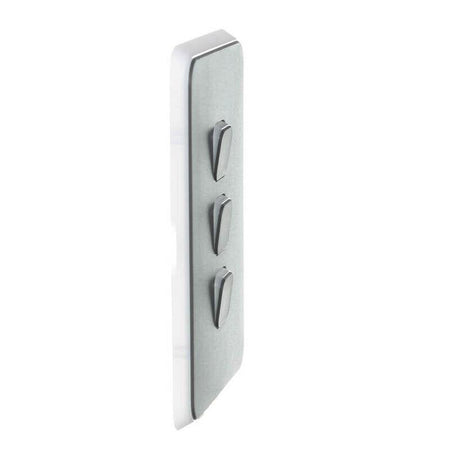 Clipsal Iconic 3 Gang Switch Plate Skin | Anthracite | 3043C-AN