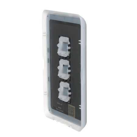 Clipsal Iconic 3 Gang Switch Plate Skin | Anthracite | 3043C-AN