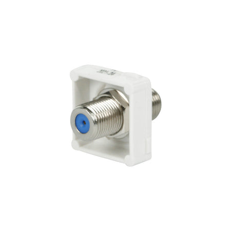 Clipsal 30 Series 75 Ohm F-Type TV Antenna Socket Mechanism | White Electric | 30PFM-WE