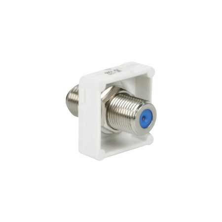 Clipsal 30 Series 75 Ohm F-Type TV Antenna Socket Mechanism | White Electric | 30PFM-WE