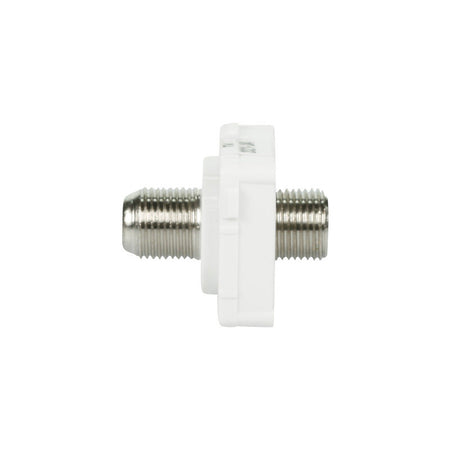 Clipsal 30 Series 75 Ohm F-Type TV Antenna Socket Mechanism | White Electric | 30PFM-WE