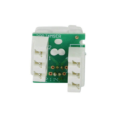 Clipsal Actassi Cat3 RJ11 Telephone Socket Mechanism | White Electric | 30RJ64SMT-WE