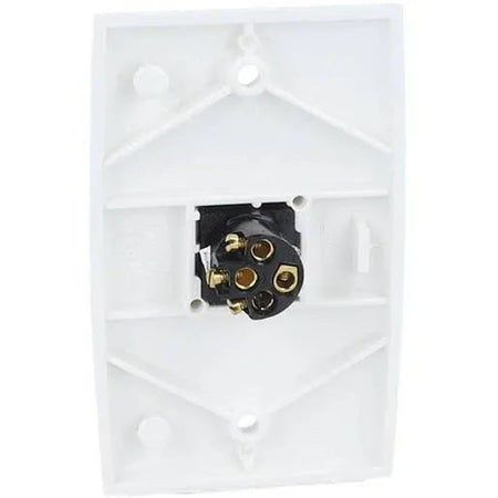 Clipsal Standard Series 1 Gang Vertical Light Switch 10A | White Electric | 31VA-WE