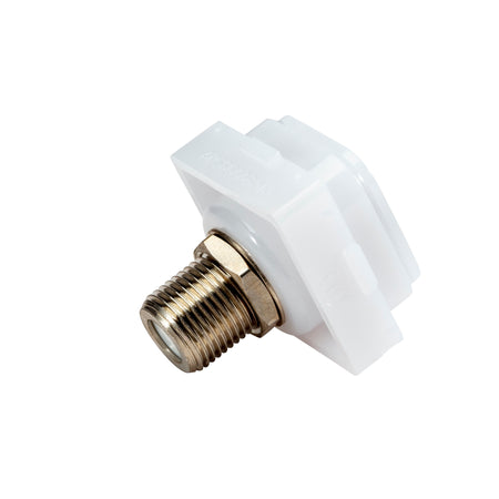 Clipsal Iconic TV PAL Antenna Socket with F-Type Rear | Translucent | 40FFPMS-TN