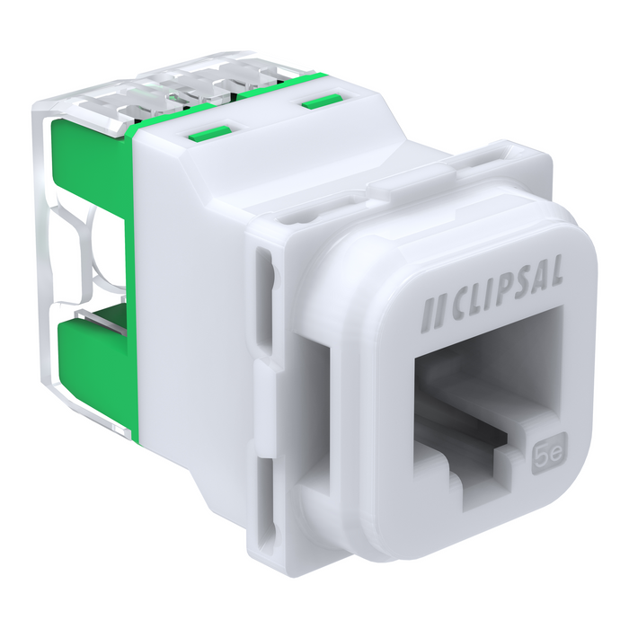 Clipsal Actassi CAT5e RJ45 Data Jack 40M | Translucent | 40RJ45SMA5C-TN