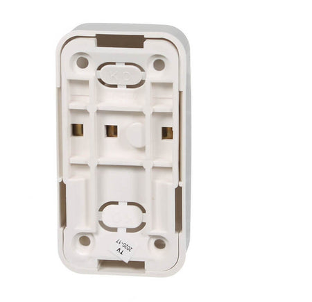 Clipsal Mini Junction Box with Cover and 3 Twin-Screw Terminals | White Electric | 559/3-WE