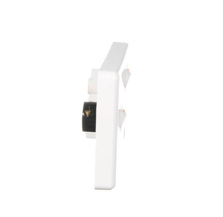 Clipsal C2000 10A Single Power Point + Extra Switch | White Electric | C2015X-WE
