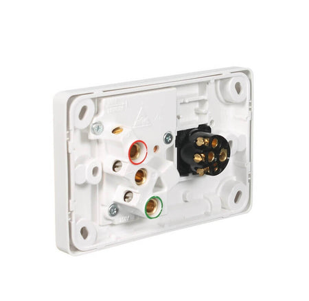 Clipsal C2000 10A Single Power Point + Extra Switch | White Electric | C2015X-WE