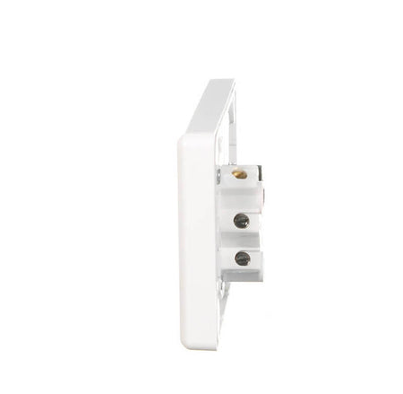Clipsal C2000 10A Single Power Point + Extra Switch | White Electric | C2015X-WE