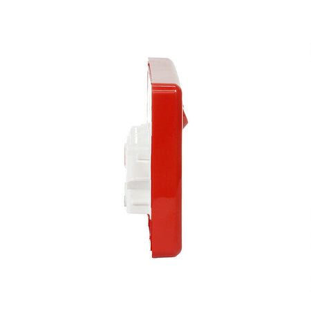 Clipsal Classic C2000 Series Double Power Point 10A 250V Horizontal | Red | C2025-RD