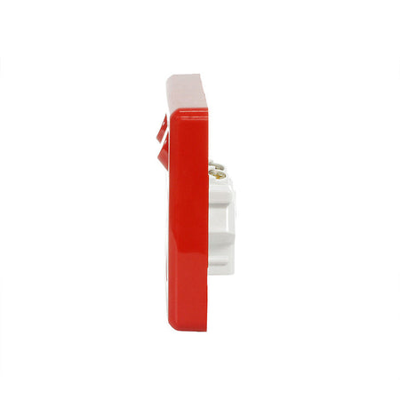 Clipsal Classic C2000 Series Double Power Point 10A 250V Horizontal | Red | C2025-RD