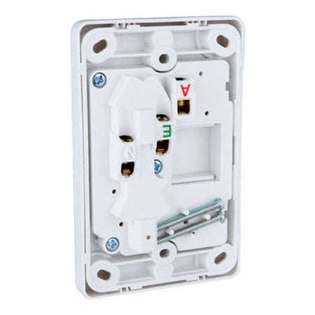 Clipsal Classic Vertical Double Power Point 10A 250V | White Electric | C2025V-WE