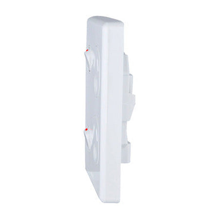 Clipsal Classic Vertical Double Power Point 10A 250V | White Electric | C2025V-WE