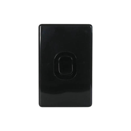 Clipsal Classic C2000 45A Single Pole Cooker Switch | Black | C2031/45-BK