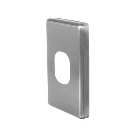 Clipsal Classic C2000 Cooker Switch Cover | Brushed Aluminium | C2031/45C-BA