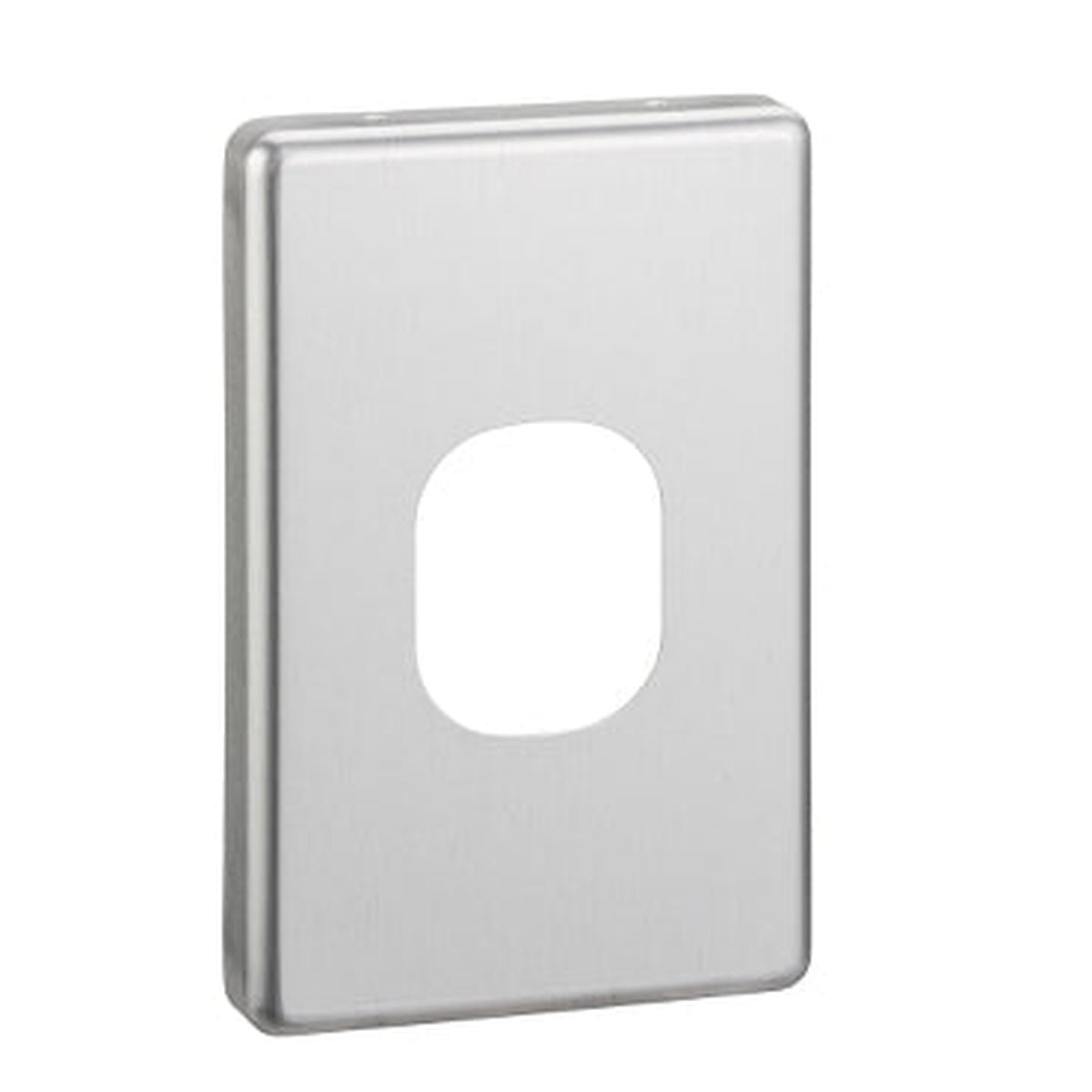 Clipsal C2031/45C-BA Classic C2000 cooker switch cover in brushed aluminium
