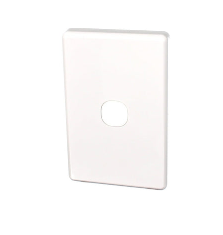 Clipsal Classic C2000 1 Gang Grid Plate & Cover | White Electric | C2031VH-WE